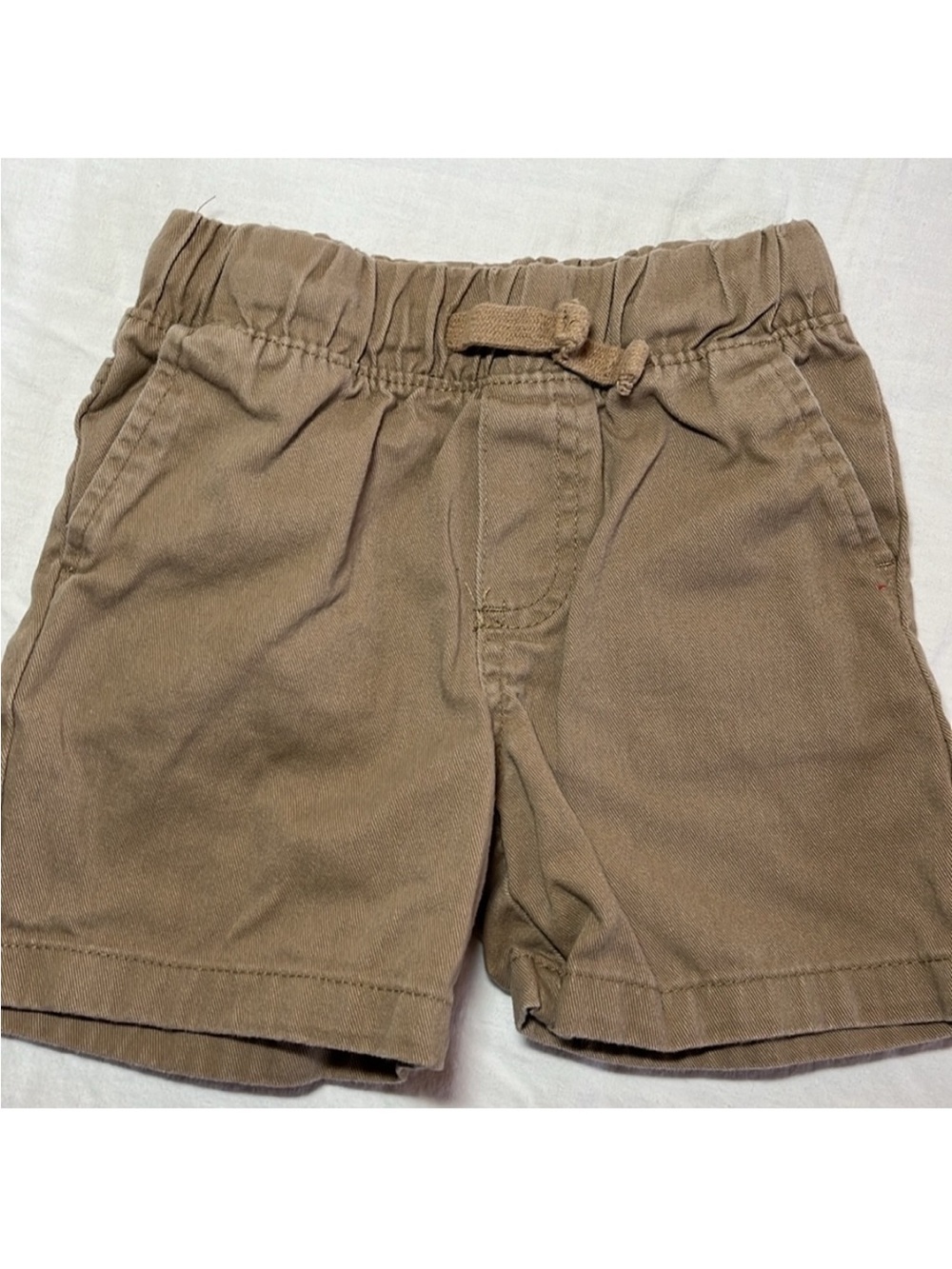 3T Kids Elastic Waist Brown Shorts